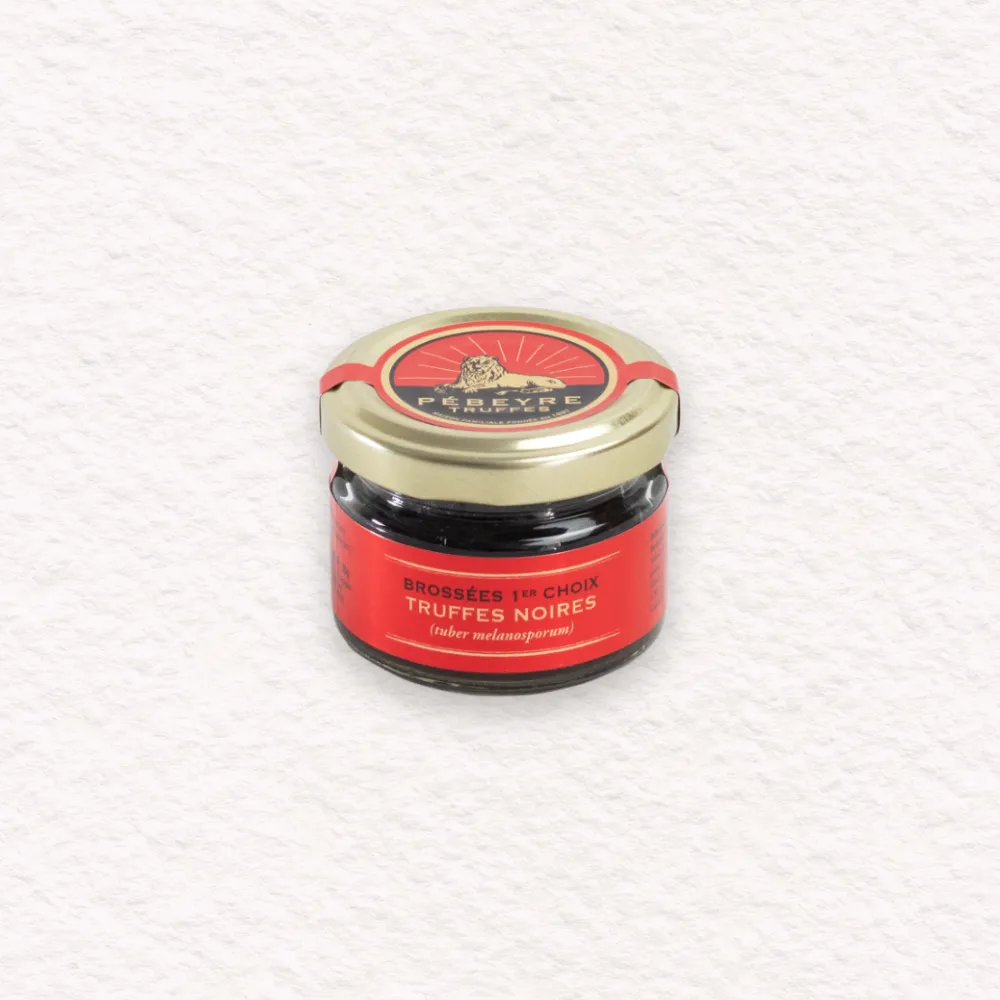 Boîte de truffe noire entière brossée extra Pébeyre