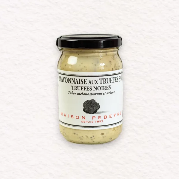 Pot de mayonnaise à la truffe noire Pébeyre