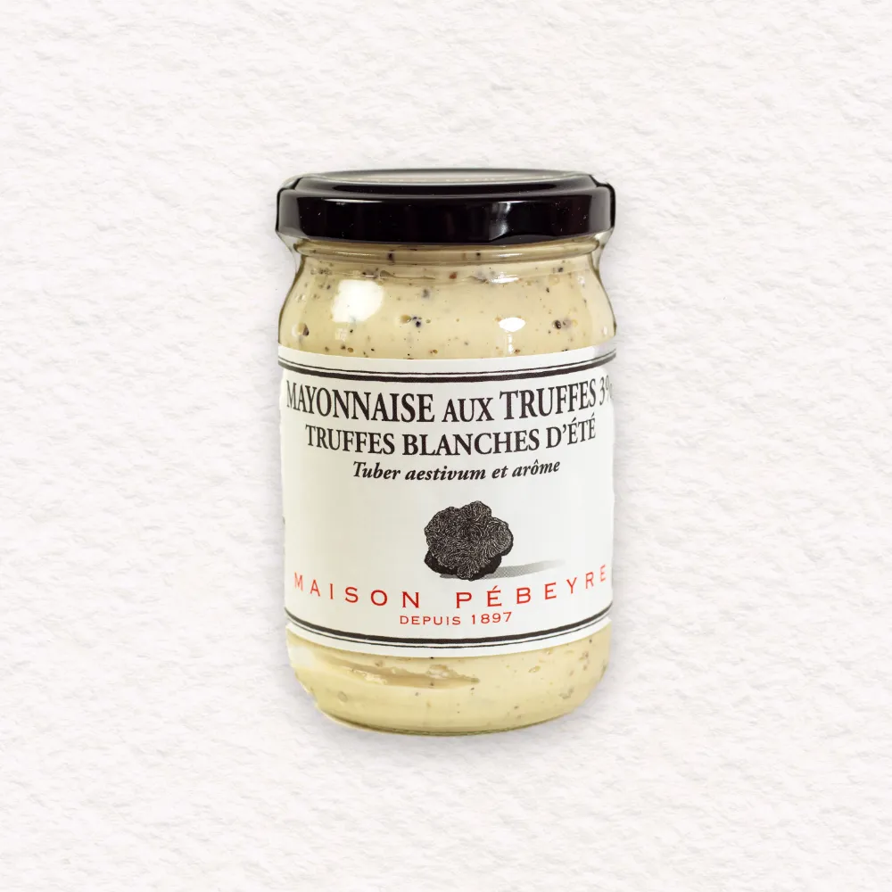 Pot de mayonnaise à la truffe d'été Pébeyre