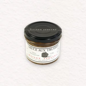 Pot de sauce aux truffes Pébeyre